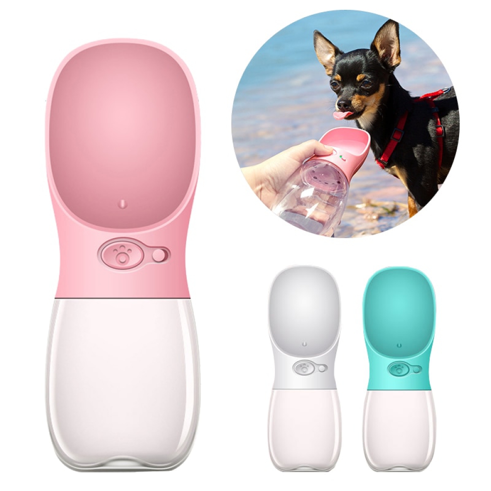 Dog Water Bottle Portable for Travel & Walking Nurturing Pets